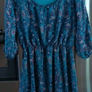 Bohemian Paisley Dress